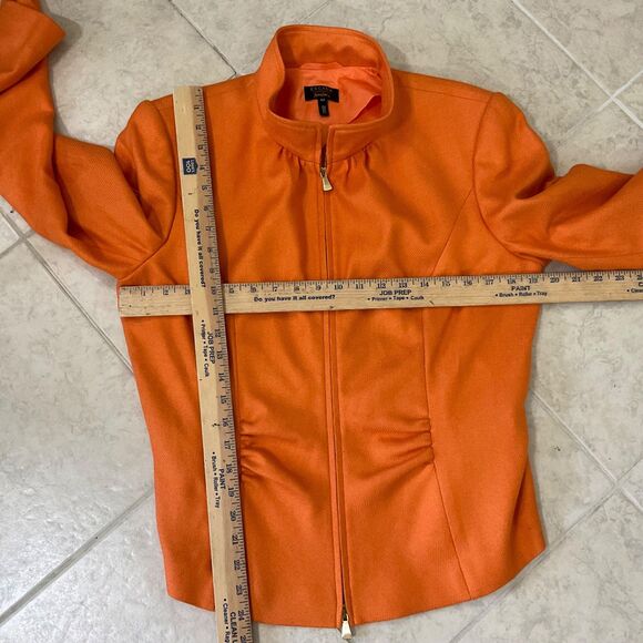 ESCADA Bristol Cashmere & Silk Blend Full Zip Blazer Jacket women’s 42/US sz/ 10 - Picture 8 of 12